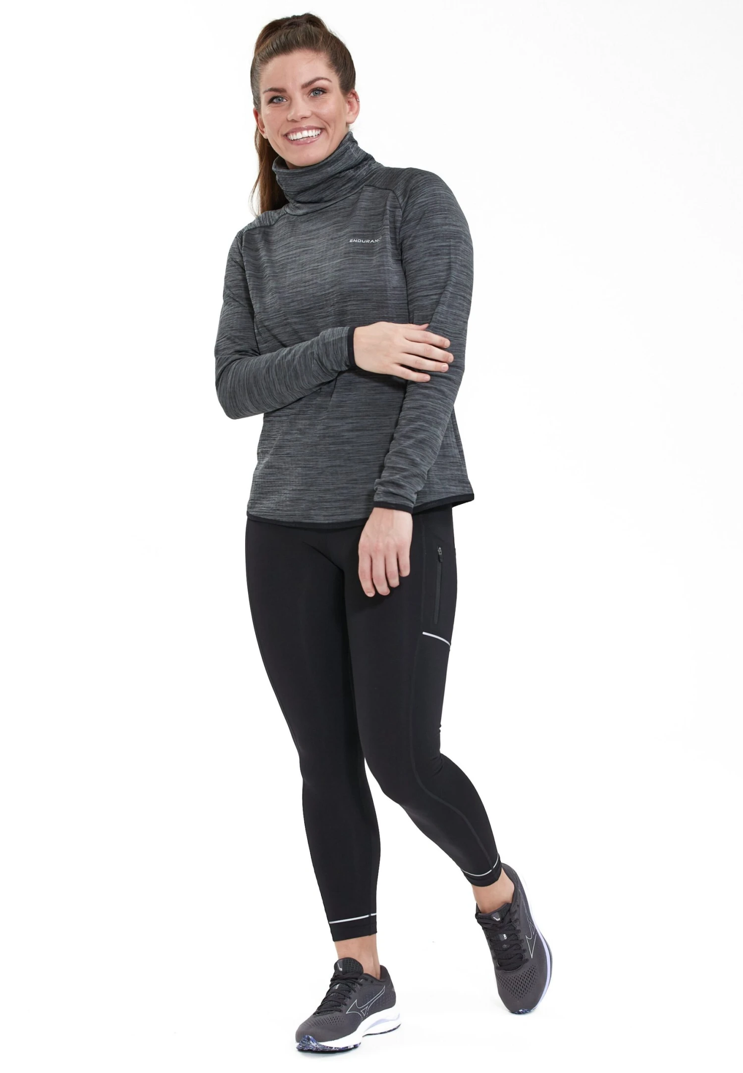 Endurance Midlayer L - Longsleeve -Black 4 Endurance Midlayer L - Longsleeve -Black - Afbeelding 2