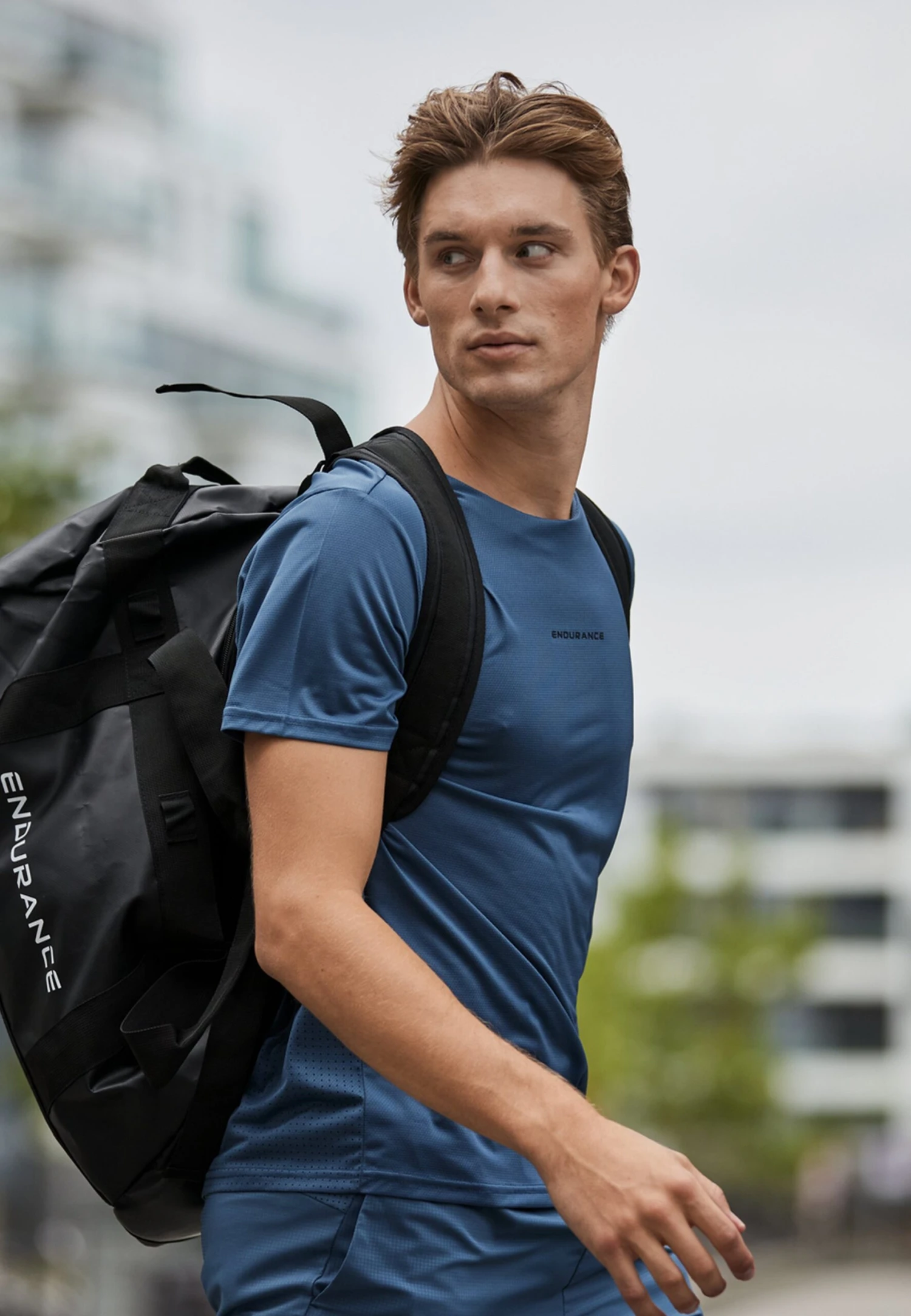 Endurance Breath - Sport T-Shirt - Slate Blue 8 Endurance Breath - Sport T-Shirt - Slate Blue - Afbeelding 6