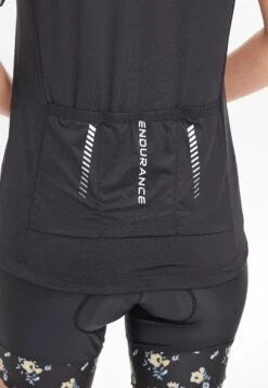 Endurance Mangrove Funktionelles Bike - Wielershirt - Zwart/Grijs -Endurance 1bd6b9615b374f929943b177f2667921
