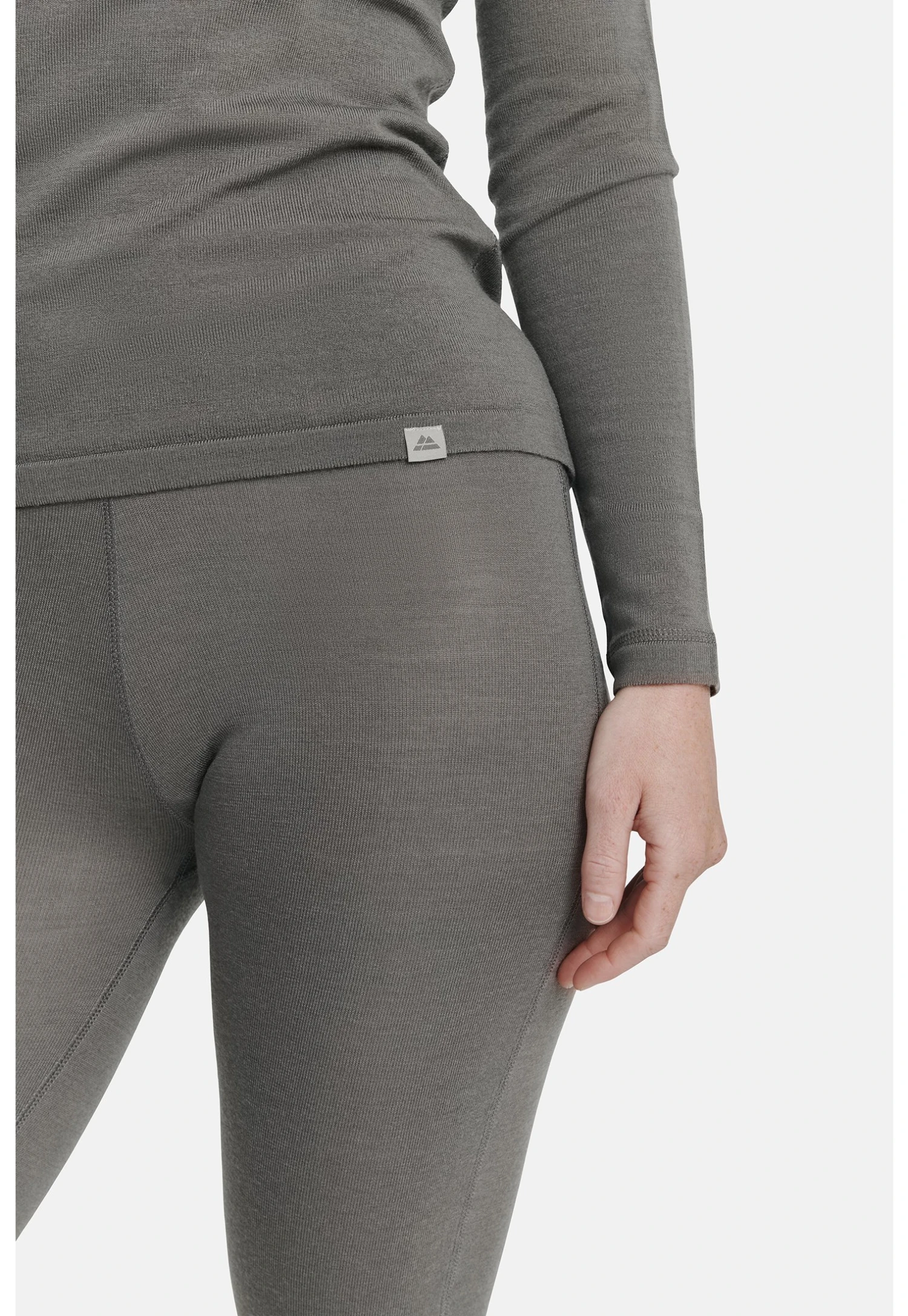 Merino Thermal Pants - Legging - Grey 6 Merino Thermal Pants - Legging - Grey - Afbeelding 4