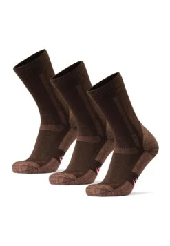 Classic Hiking Socks 3 Pack - Sportsokken - Oak Brown