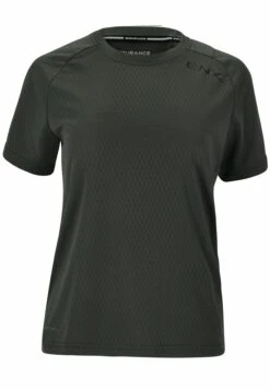 Endurance Jannie Funktionelles Bike Radsport- T-Shirt Print - Desert Green