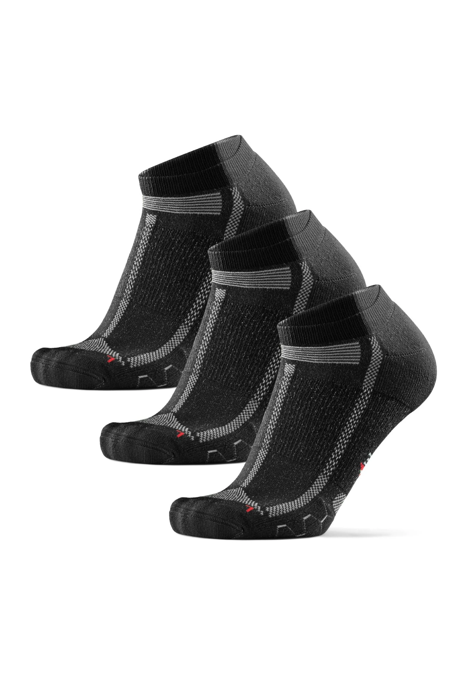 3 Pack - Sportsokken - Black Grey 3 3 Pack - Sportsokken - Black Grey