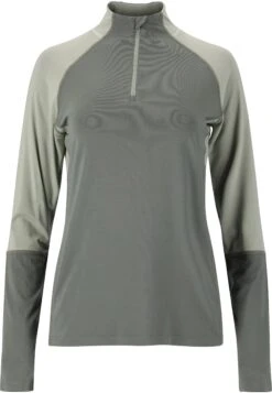 Endurance Midlayer Abbye - Longsleeve - Desert Green -Endurance 41f1d9bcd9204fcb89dc96ecc7a29559