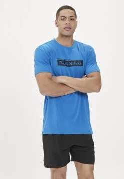Endurance T-Shirt Print - Directoire Blue