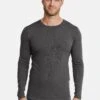 Merino Long Sleeve Shirt - Hemd - Dark Grey