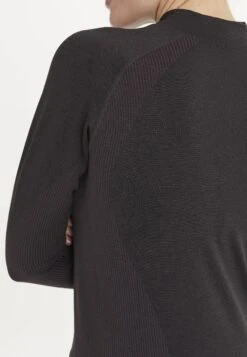 Endurance Funktions Halen W Seamless Midlayer - Longsleeve - Dark Grey Melange -Endurance 824aa36960814d65a47caec4c0c04b7e