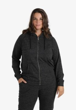 Sweater Met Rits - Black