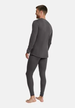 Merino Long Sleeve Shirt - Hemd - Dark Grey -Endurance 8f202b22935b4e3f8a2d2350ef737c9b