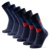 6 Pack Ultrasoft - Sokken - Multicolor Navy Argyle Red