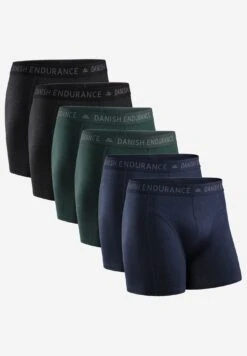 6 Pack Classic - Boxershort - Multicolor Black Blue Mélange Green -Endurance a84dfa49b75347fabc269b35ae931ceb