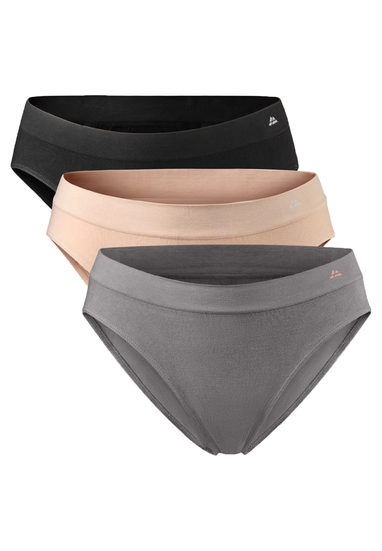 Seamless 3 Pack - Slip - Multicolor Black Dark Grey Nude Beige 7 Seamless 3 Pack - Slip - Multicolor Black Dark Grey Nude Beige - Afbeelding 5
