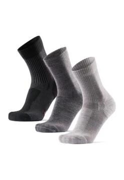 3 Pack - Sportsokken - Multicolor Light Grey Dark Grey Black