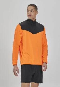 Endurance Funktionsshirt Keskon M Midlayer - Longsleeve - Shocking Orange
