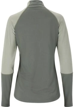 Endurance Midlayer Abbye - Longsleeve - Desert Green -Endurance b9a8fb632bb44cceb868647eab84452c