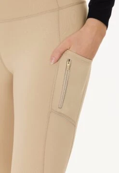 Endurance Thadea PocketXql - Legging - Beige -Endurance b9eefb42185048a69b9745626f2545f5
