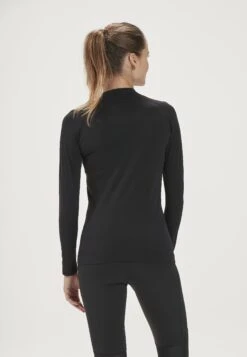 Endurance Funktions Halen W Seamless Midlayer - Longsleeve - Dark Grey Melange -Endurance d869bd85073e4cc4a958f37e0bee5d18