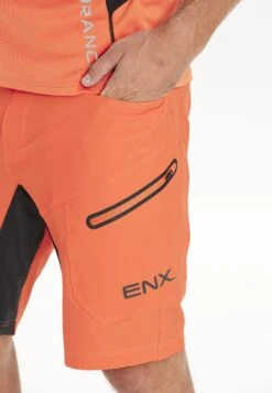 Endurance Jamal M 2 In 1 Radsport Bike Fahrrad - Outdoorshorts - Flame -Endurance dba17621009f48948f870be6848d8a99