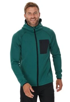 Endurance Midlayer Deerto - Sweater Met Rits - Groen