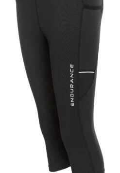 Endurance EnergywXql - 3/4 Sportbroek - Black -Endurance dfd1ddb103634f4ca319369b58660dbe