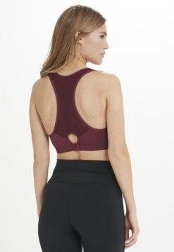 Endurance Rosemary Mit X-Profil - Bustier - Dark Red -Endurance e27412605fe94236be5848dfce80ad70