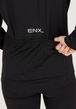 Endurance Jigsaw W Functional Bike- Softshelljas - Ebony -Endurance e4dcb29cefa7432193712685288f7c16