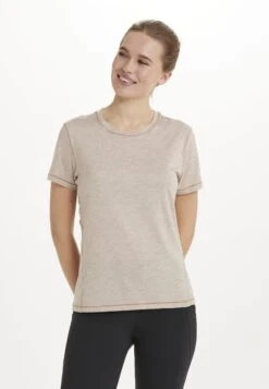 Endurance Sport T-Shirt - Warm Taupe