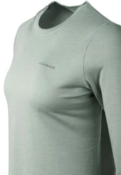 Endurance Funktions Maje Melange - Longsleeve - Blue Haze -Endurance ea2ab5b8c5554ddba8b73845e4378003