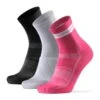 Low-Cut 3-Pack - Sportsokken - Multicolour Black Pink White